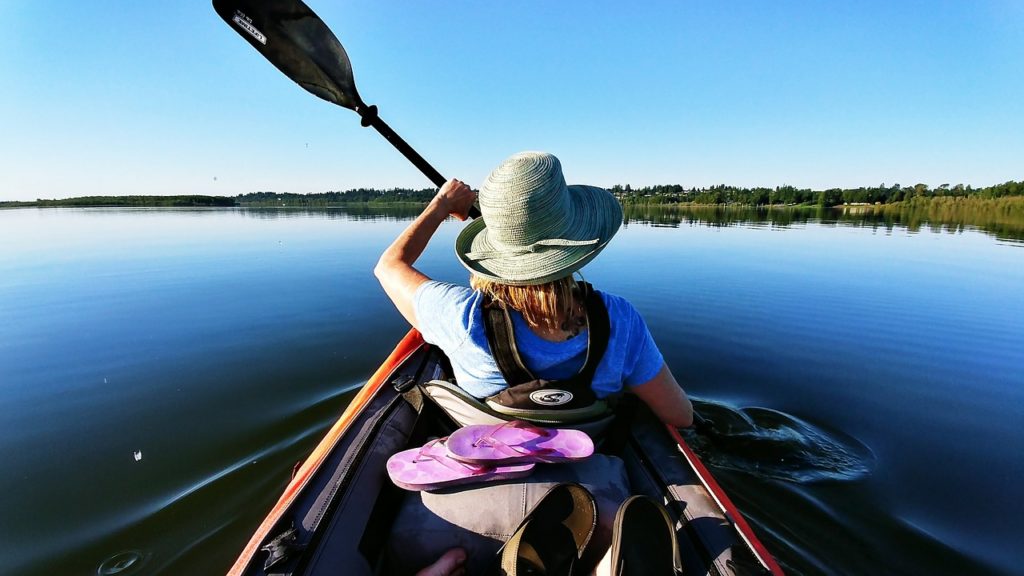 Kayaking in Deep Cove