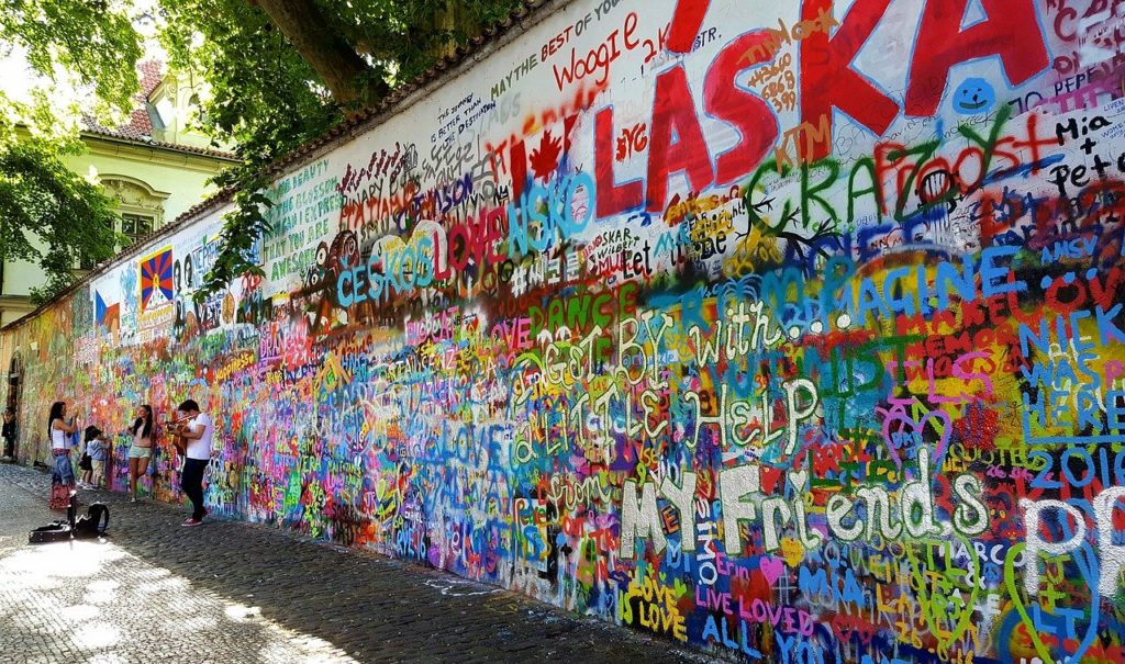 The Lennon Wall